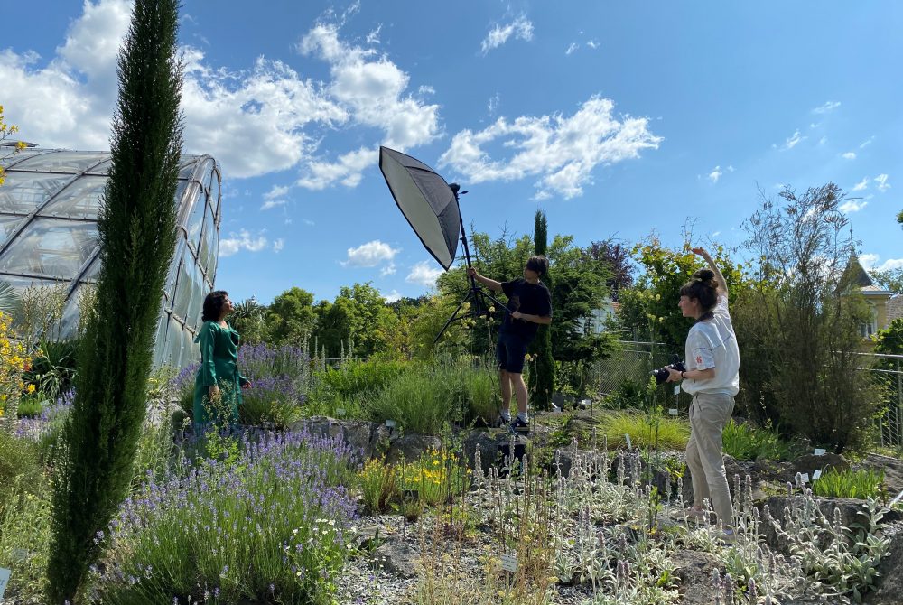 Akademie Graz Kultur inklusiv Fotoshooting Botanischer Garten