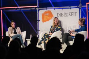 Elisa Naranjo, Mimi Sewalski, Leonie Seifert / © Foto Phil Dera für DIE ZEIT